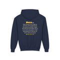 Be Like Musa (AS) Kids Hoodie | Prophet Musa (Moses) Courage Story, Qur'an 26:61-63 on the Back | AdabStars