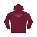 With Hardship Comes Ease Hoodie | Surah Ash-Sharh Qur'an 94:5-6 on the Back Islamic Reminder | AdabStars