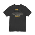 Be Like Nuh (AS) Shirt | Prophet Nuh (Noah) Perseverance Story, Qur'an 71:5-7 on the Back | AdabStars