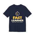 Fast Learner Ramadan Shirt | Ramadan Kids First Fasting Pun Stopwatch | AdabStars Islamic Kids Apparel