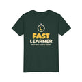 Fast Learner Ramadan Kids Tee | Ramadan Kids First Fasting Pun Stopwatch | AdabStars Islamic Kids Apparel
