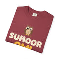 Suhoor Owl Ramadan Heavyweight Tee | Ramadan Kids Night Bird Early Riser Pre Dawn | AdabStars Islamic Kids Apparel