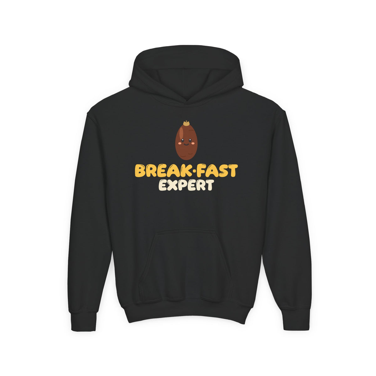 Break Fast Expert Kids Hoodie | Ramadan Iftar Kids Date Food Pun | AdabStars Islamic Kids Apparel