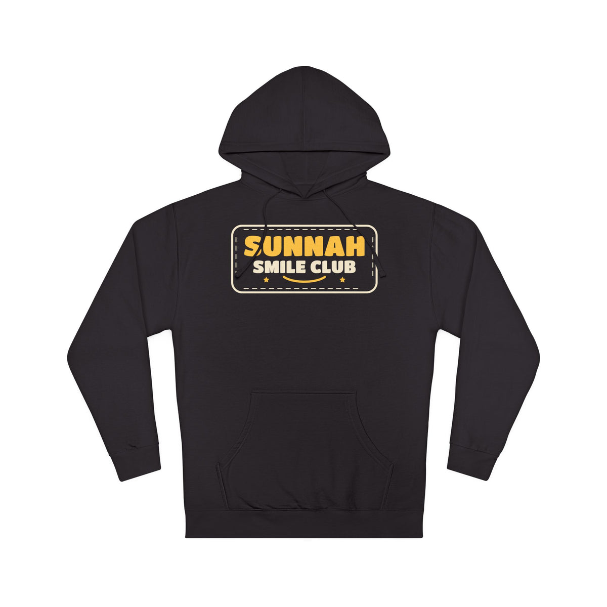 Sunnah Smile Club Islamic Hoodie in Black – AdabStars