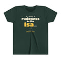 Be Like Isa (AS) Kids Tee | Prophet Isa (Jesus) Gentleness Story, Qur'an 19:30-32 on the Back | AdabStars