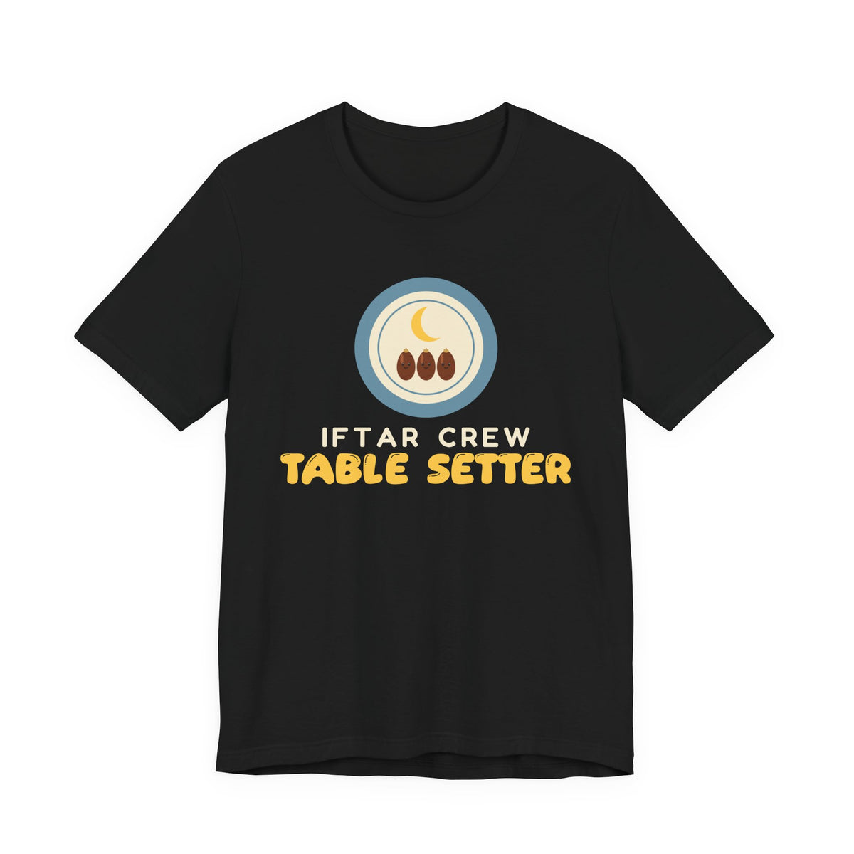 Iftar Crew: Table Setter Shirt | Crew Table Setter Ramadan Helper Family Dinner | AdabStars Islamic Kids Apparel