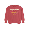 Be Like Ayyub (AS) Sweatshirt, Front Print | Prophet Ayyub (Job) Patience Story | AdabStars