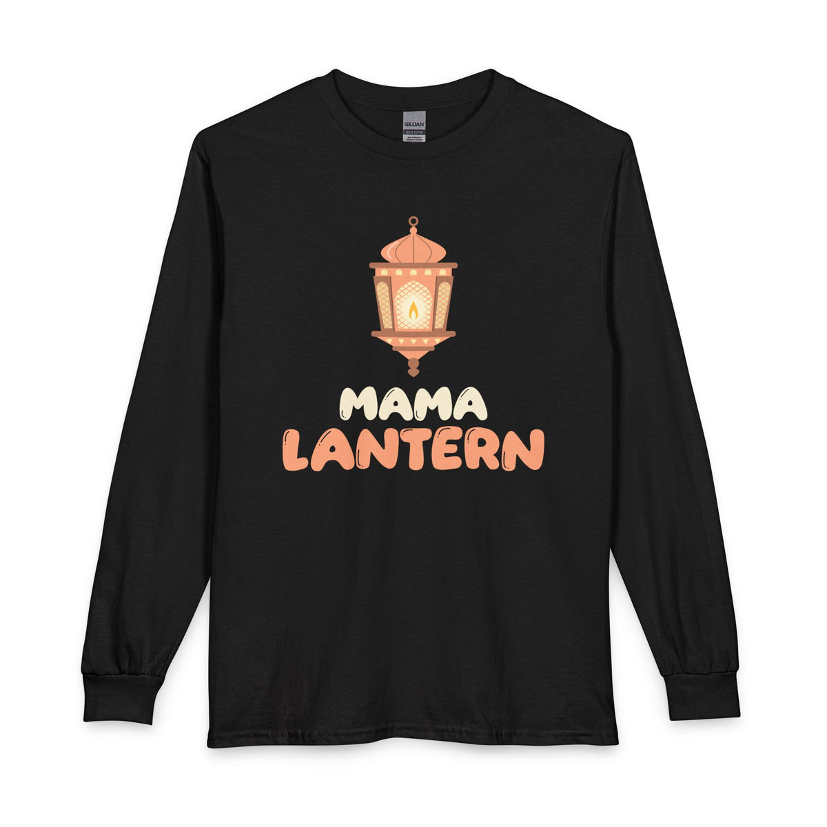 Mama Lantern Ramadan Long Sleeve Shirt in Black – AdabStars