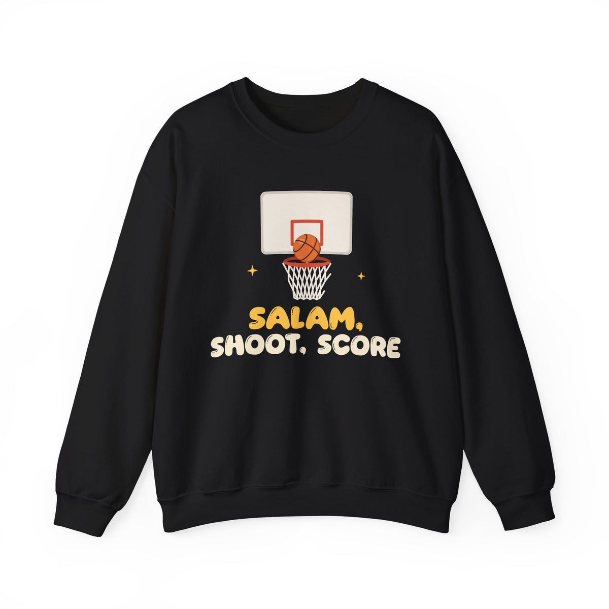 Salam, Shoot, Score Muslim Crewneck Sweatshirt – AdabStars