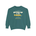 Be Like Yunus (AS) Sweatshirt, Front Print | Prophet Yunus (Jonah) Hope Story | AdabStars