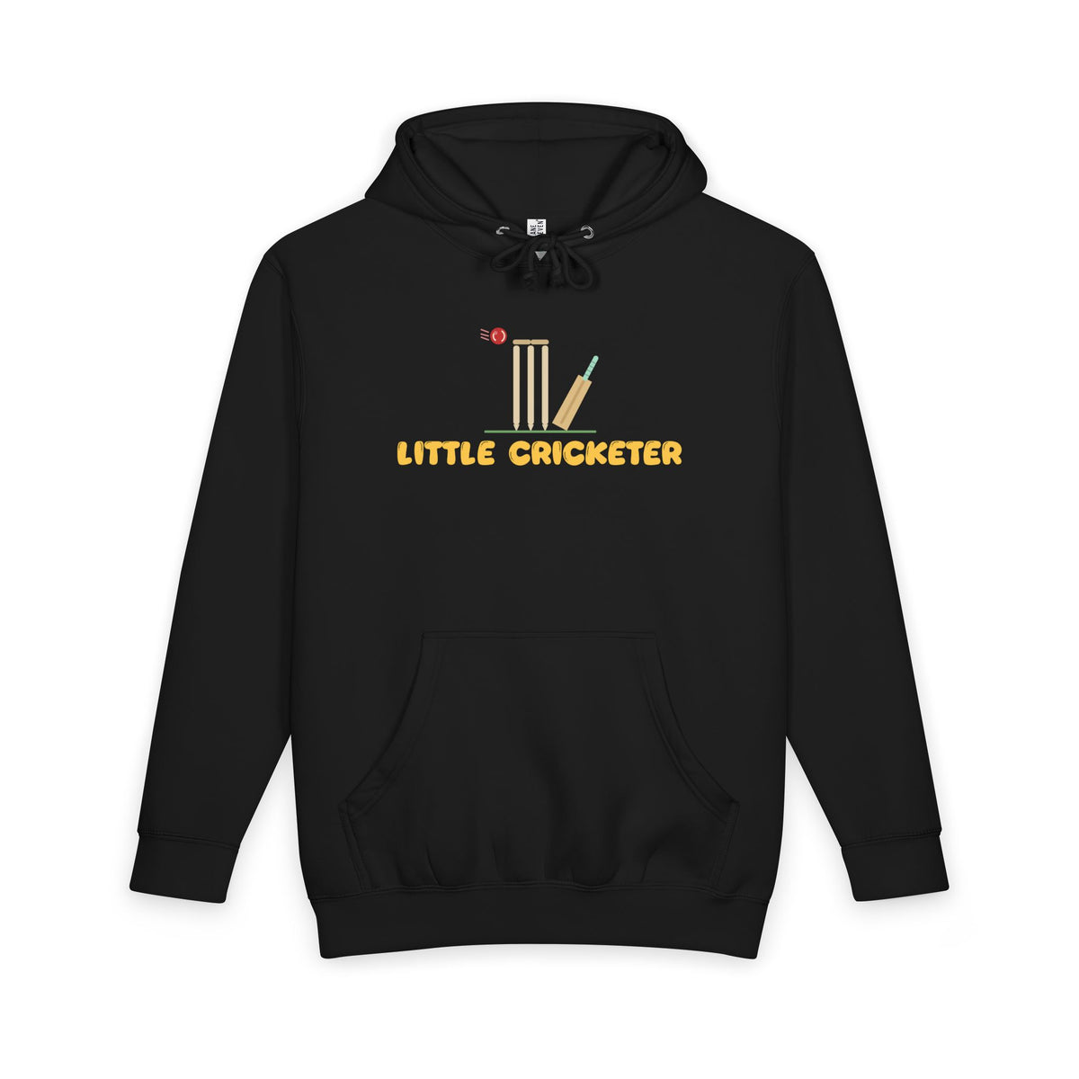 Cricket Rookie Islamic Heavyweight Premium Heavyweight Hoodie in Black – AdabStars