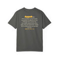 Be Like Ayyub (AS) Heavyweight Tee | Prophet Ayyub (Job) Patience Story, Qur'an 38:41-44 on the Back | AdabStars