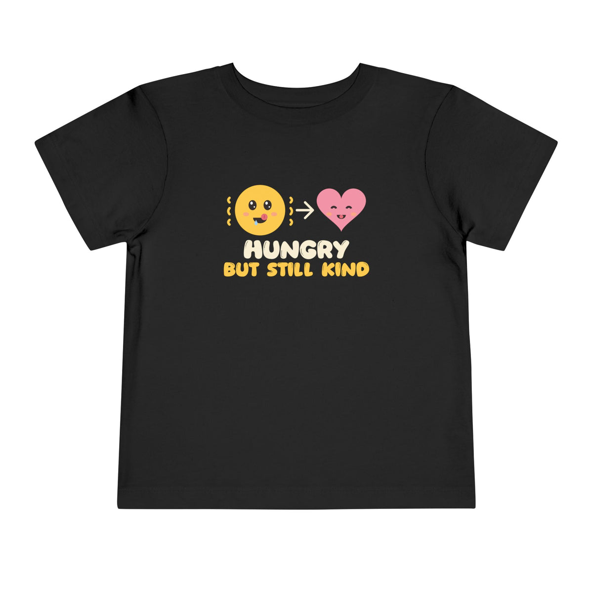 Hungry But Still Kind Ramadan Toddler T-Shirt in Black – AdabStars