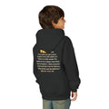 Be Like Yunus (AS) Kids Hoodie | Prophet Yunus (Jonah) Hope Story, Qur'an 21:87-88 on the Back | AdabStars