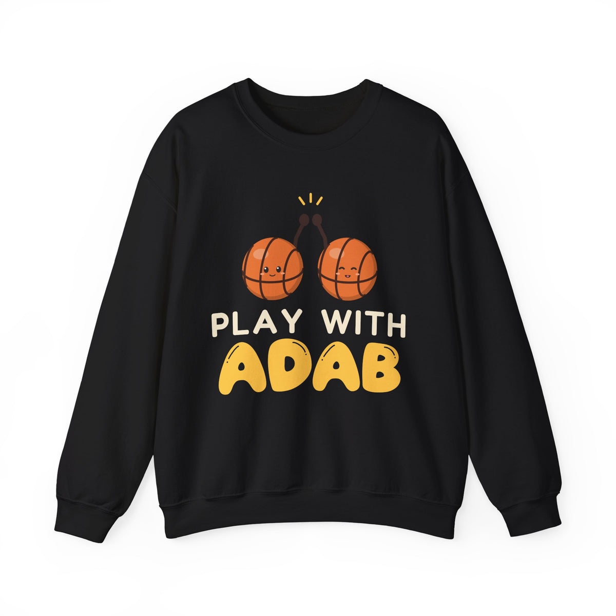 Play With Adab Muslim Crewneck Sweatshirt in Black – AdabStars