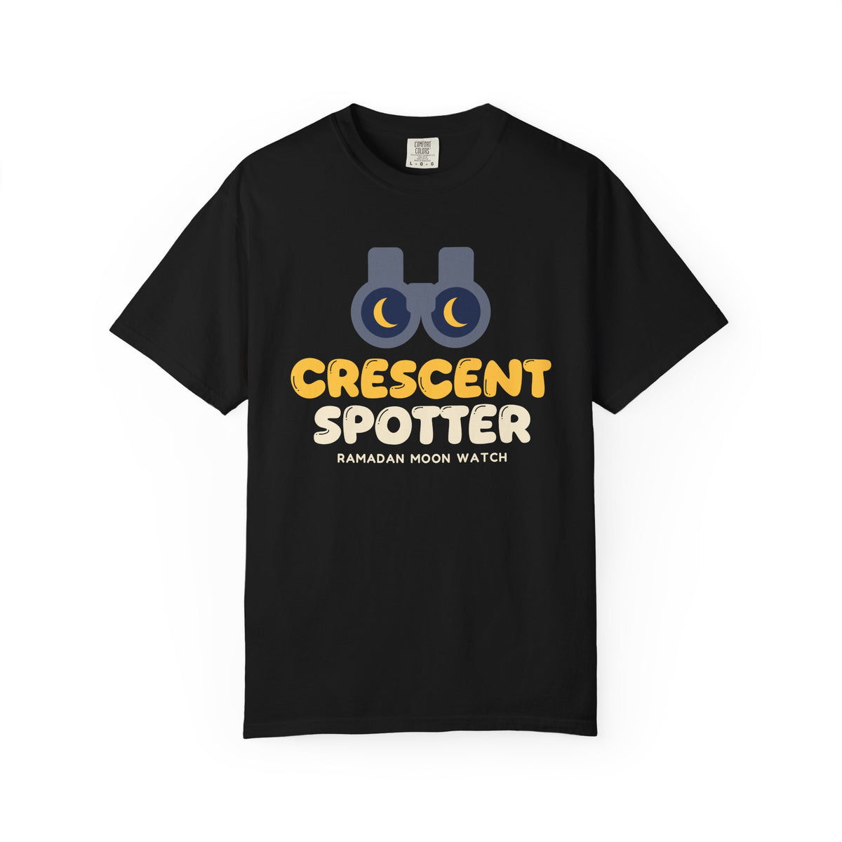 Crescent Spotter Ramadan Heavyweight T-Shirt in Black – AdabStars
