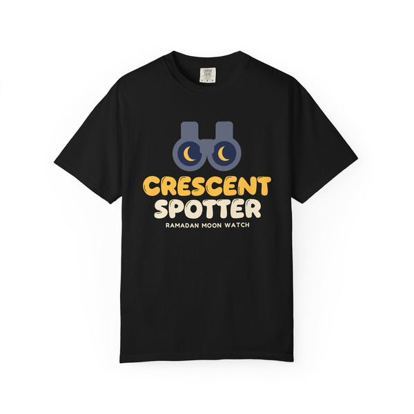 Crescent Spotter Ramadan Heavyweight T-Shirt in Black – AdabStars