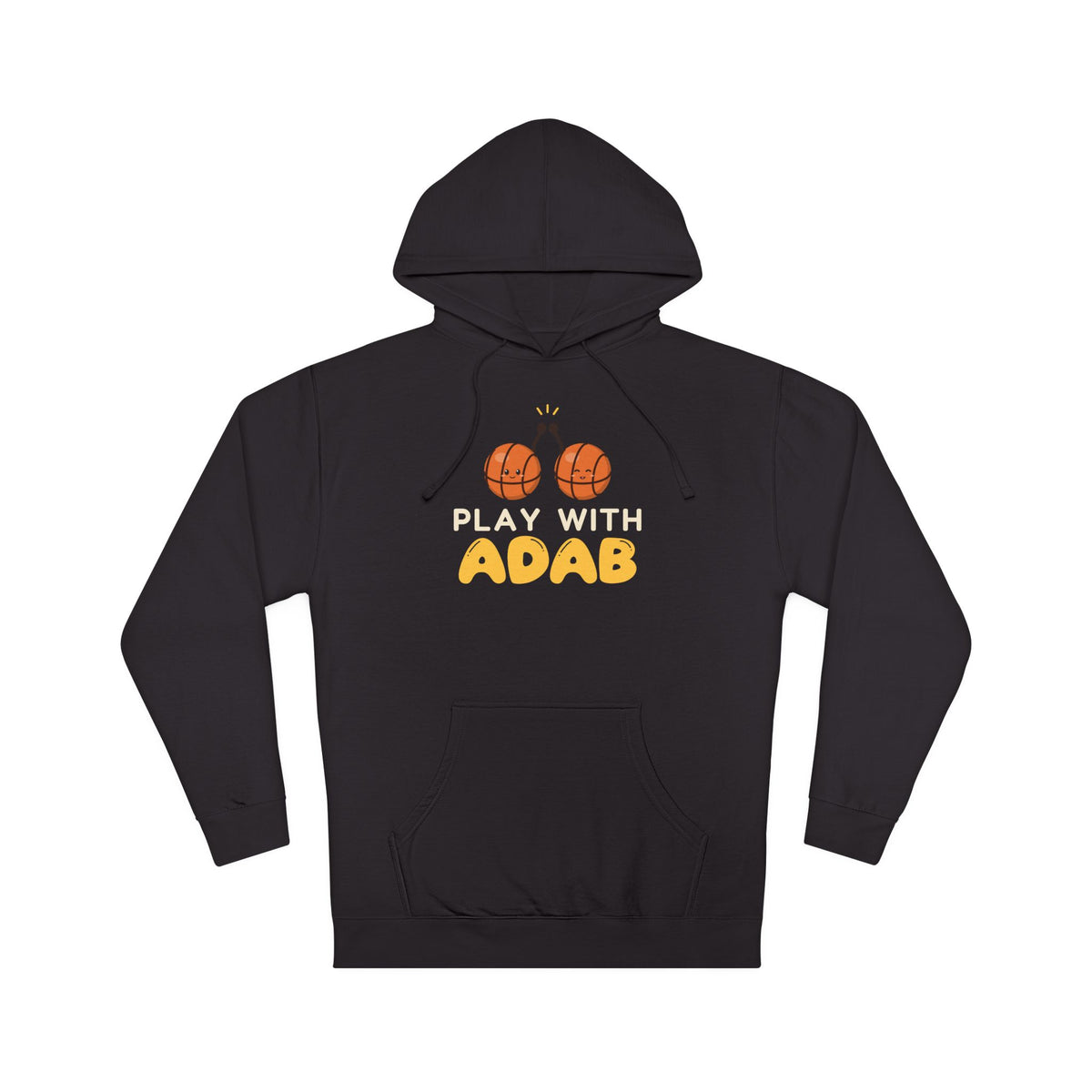 Play With Adab Muslim Hoodie | Muslim Kids Basketball Play With Adab Good Manners Team | AdabStars Islamic Kids Apparel