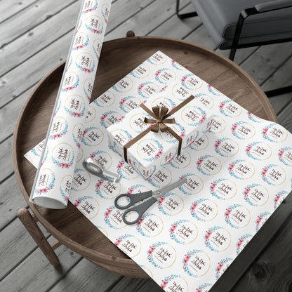 Wrapping Paper - Eid Mubarak Floral Gift Wrap Papers