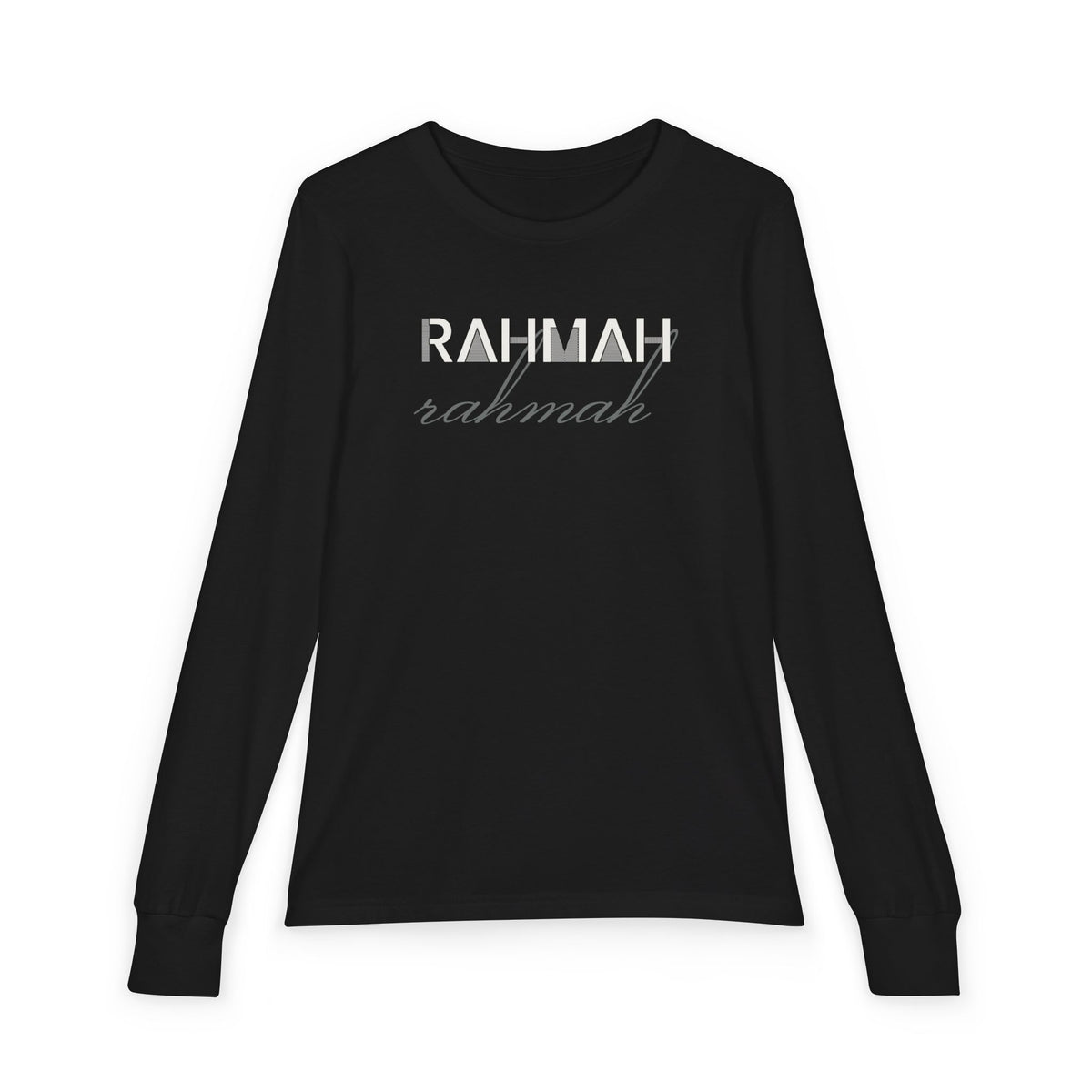 Rahmah Islamic Kids Kids Long Sleeve Shirt in Black – AdabStars