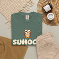Suhoor Owl Ramadan Heavyweight Tee | Ramadan Kids Night Bird Early Riser Pre Dawn | AdabStars Islamic Kids Apparel