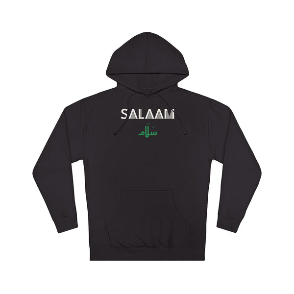 Salaam Dual Language Hoodie in Black – AdabStars