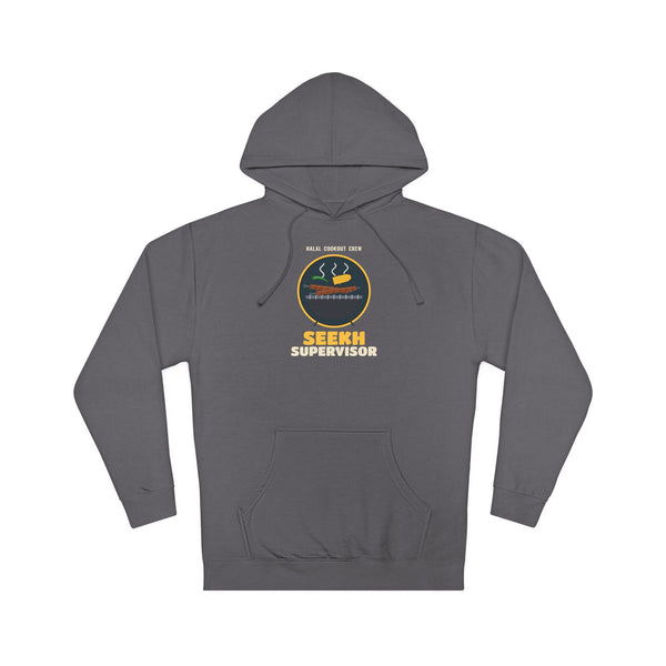 Seekh Supervisor Halal Cookout Islamic Hoodie in Charcoal – AdabStars