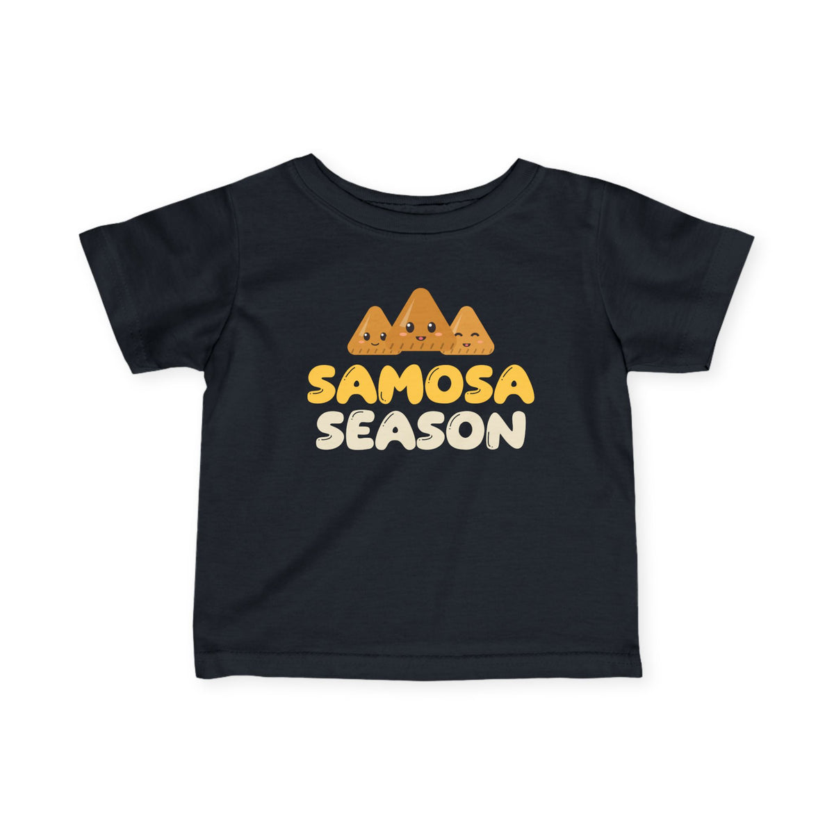 Samosa Season Ramadan Baby T-Shirt in Black – AdabStars