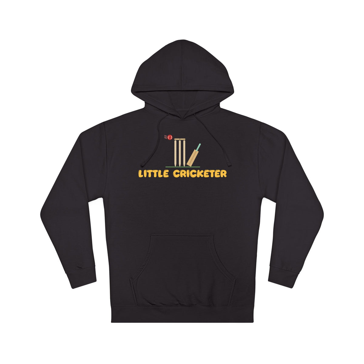Cricket Rookie Islamic Hoodie | Little Cricketer Kids Bat Ball Stumps Junior Player Sports | AdabStars Islamic Kids Apparel