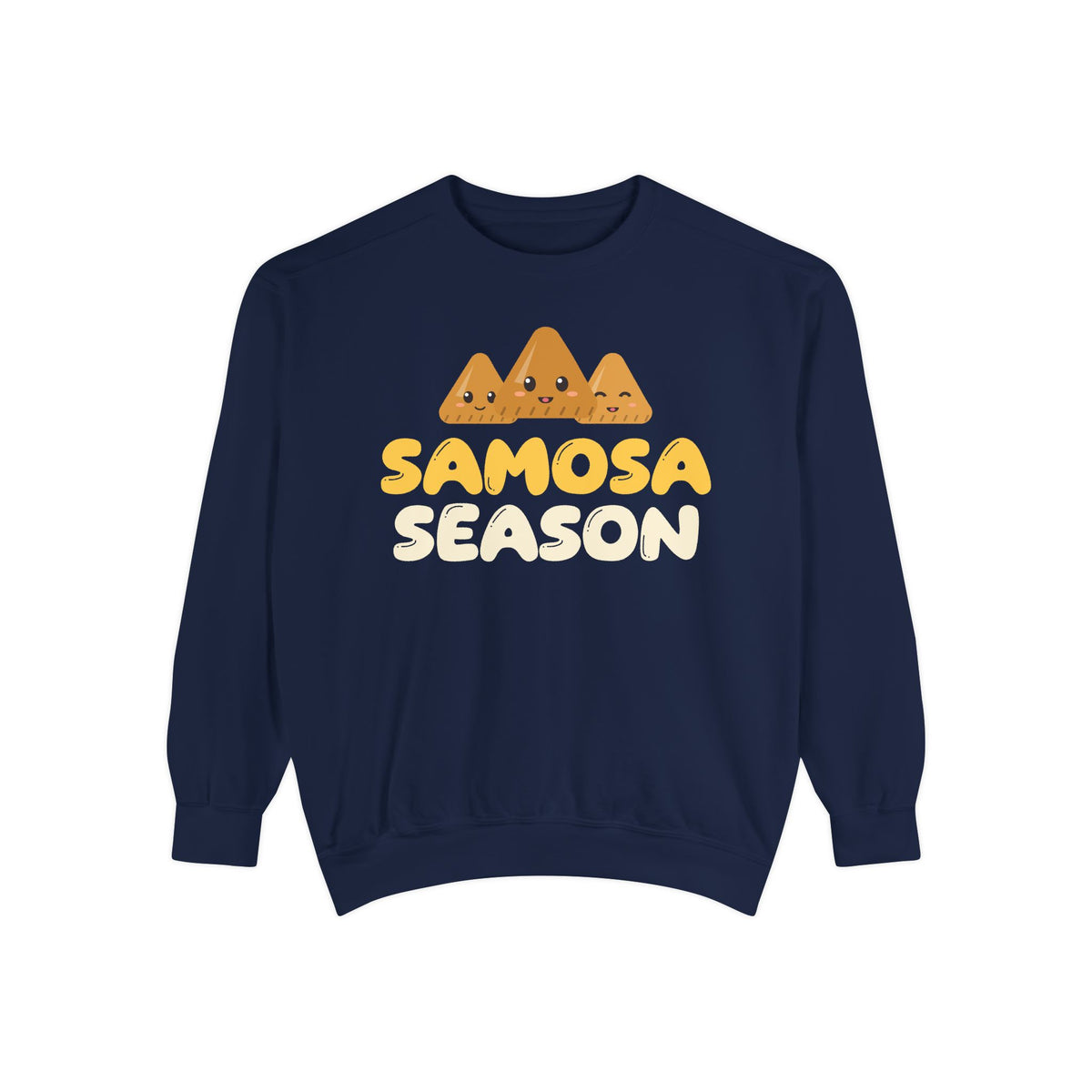 Samosa Season Ramadan Sweatshirt | Ramadan Iftar Kids Desi Food Cute Samosas | AdabStars Islamic Kids Apparel