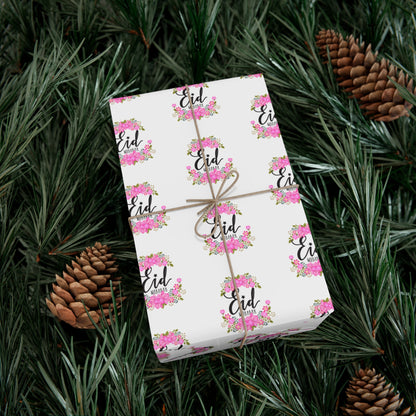 Wrapping Paper - Eid Mubarak Floral Gift Wrap Papers