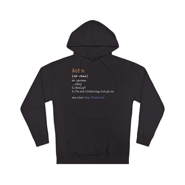 Acha Definition Hoodie in Black – AdabStars