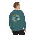 Be Like Yunus (AS) Sweatshirt | Prophet Yunus (Jonah) Hope Story, Qur'an 21:87-88 on the Back | AdabStars