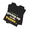 Be Like Yunus (AS) Shirt, Front Print | Prophet Yunus (Jonah) Hope Story | AdabStars