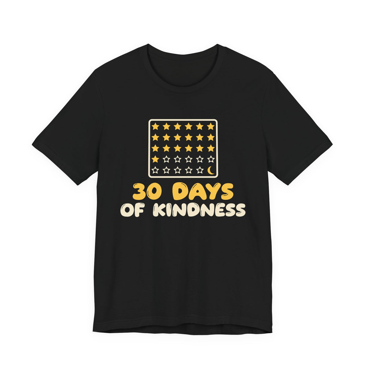 30 Days Of Kindness Ramadan Shirt | Ramadan Kids Star Chart Good Deeds | AdabStars Islamic Kids Apparel