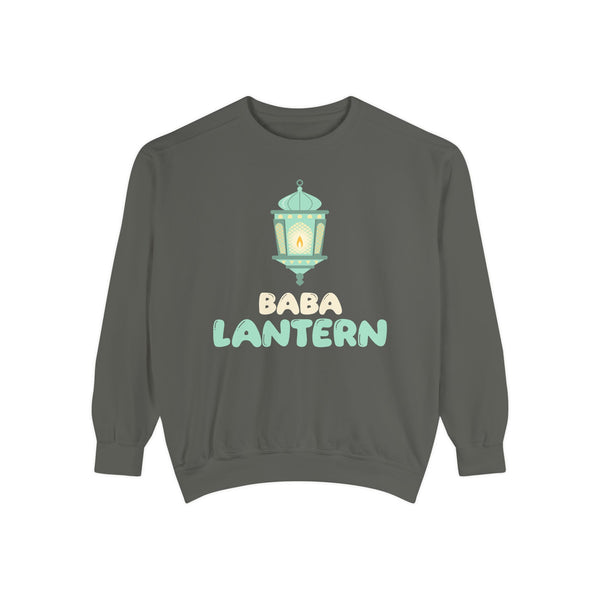 Baba Lantern Ramadan Sweatshirt | Ramadan Dad Matching Family Lanterns Eid | AdabStars Islamic Apparel