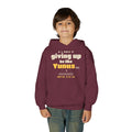 Be Like Yunus (AS) Kids Hoodie | Prophet Yunus (Jonah) Hope Story, Qur'an 21:87-88 on the Back | AdabStars