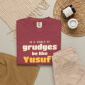 Be Like Yusuf (AS) Heavyweight Tee | Prophet Yusuf (Joseph) Forgiveness Story, Qur'an 12:90-92 on the Back | AdabStars