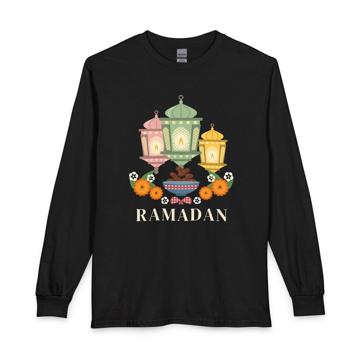 Ramadan Lantern Bouquet Long Sleeve Shirt – AdabStars