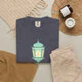 Baba Lantern Ramadan Heavyweight Tee | Ramadan Dad Matching Family Lanterns Eid | AdabStars Islamic Apparel