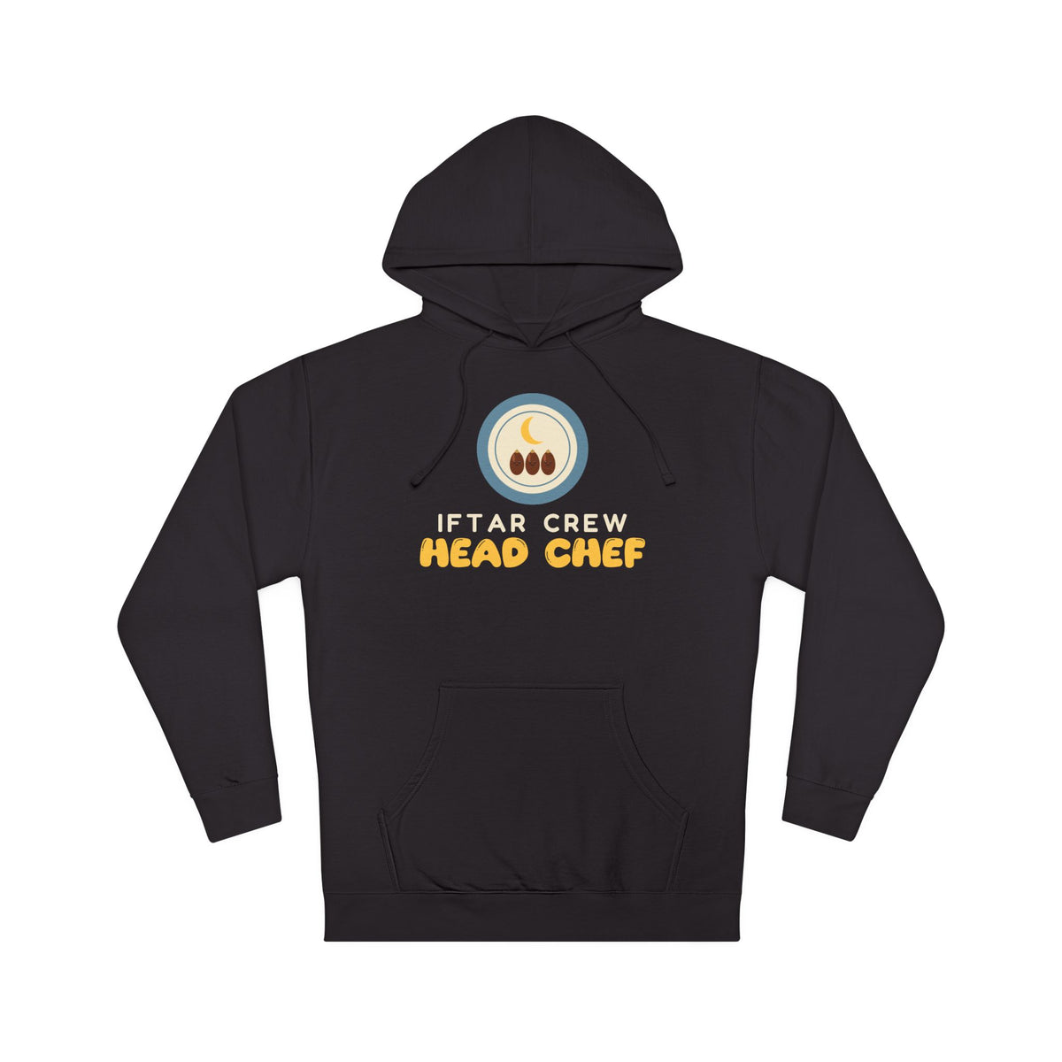Iftar Crew: Head Chef Hoodie | Crew Head Chef Ramadan Family Cooking Mom Dad | AdabStars Islamic Apparel