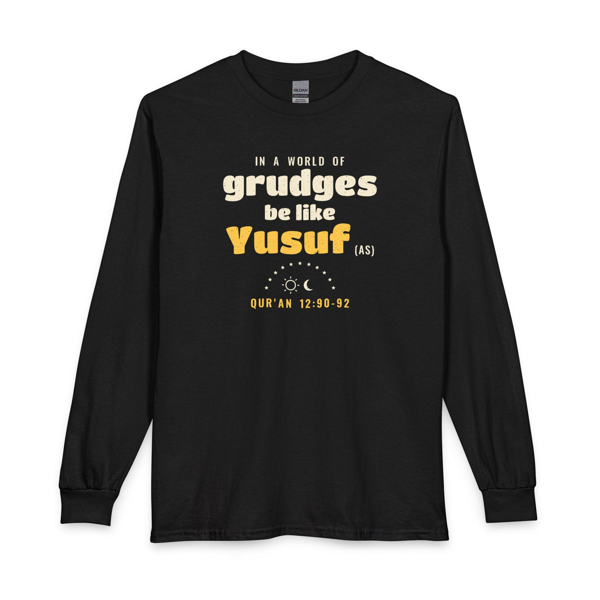 Be Like Yusuf (AS) Long Sleeve Shirt in Black – AdabStars