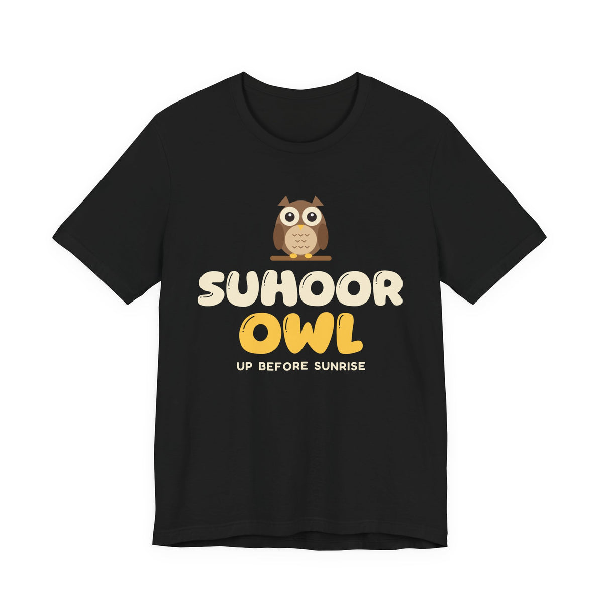 Suhoor Owl Ramadan Shirt | Ramadan Kids Night Bird Early Riser Pre Dawn | AdabStars Islamic Kids Apparel