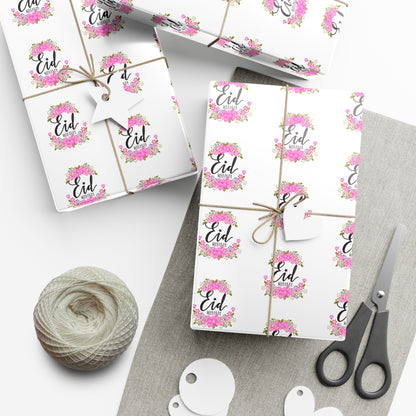 Wrapping Paper - Eid Mubarak Floral Gift Wrap Papers