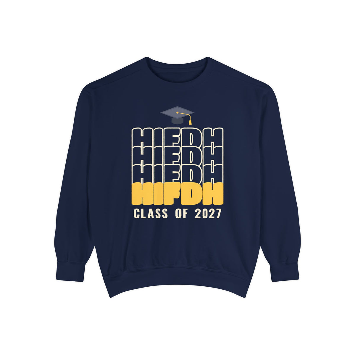 Hifdh Class of 2027 Islamic Premium Sweatshirt in True Navy – AdabStars