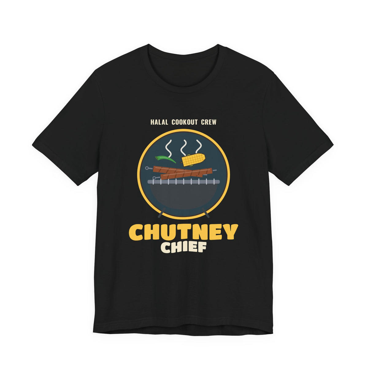 Chutney Chief Halal Cookout Islamic Unisex T-Shirt – AdabStars