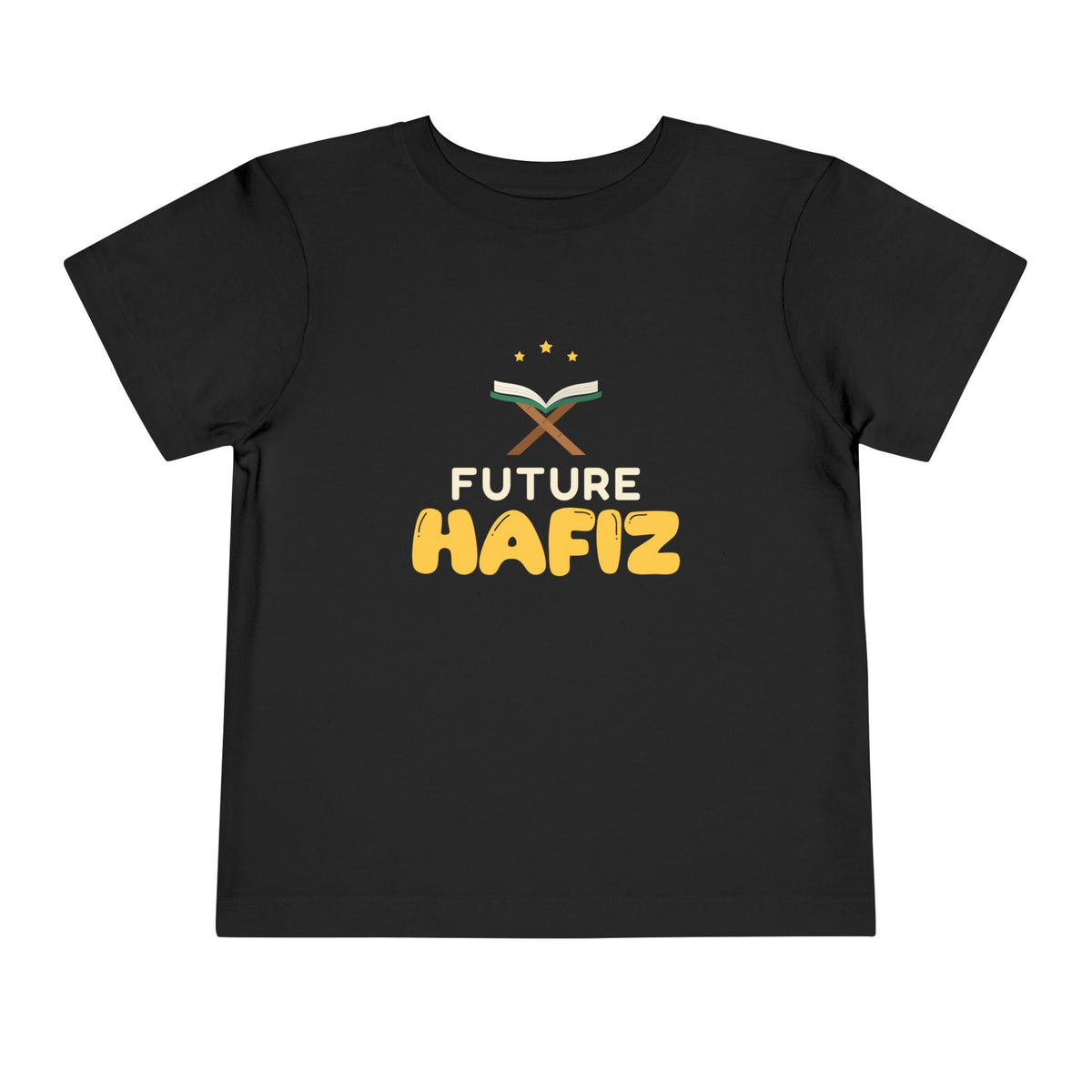Future Hafiz Islamic Toddler Tee | Muslim Boys Quran Memorization Book Stand Stars | AdabStars Islamic Kids Apparel