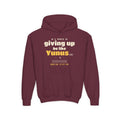 Be Like Yunus (AS) Kids Hoodie, Front Print | Prophet Yunus (Jonah) Hope Story | AdabStars