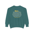 Be Like Musa (AS) Sweatshirt | Prophet Musa (Moses) Courage Story, Qur'an 26:61-63 on the Back | AdabStars