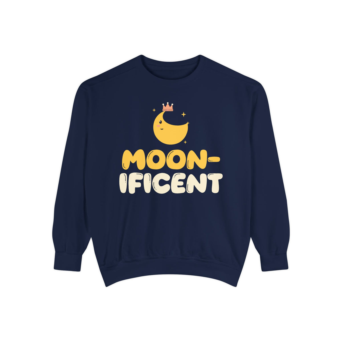 Moon-Ificent Ramadan Sweatshirt | Ramadan Eid Kids Crescent Crown Pun Royal | AdabStars Islamic Kids Apparel